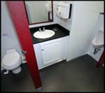 7 station luxury restroom trailer